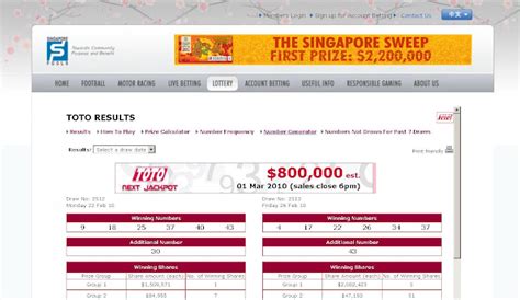 loto singapore 6/49|Latest & Recent Singapore Toto Results .